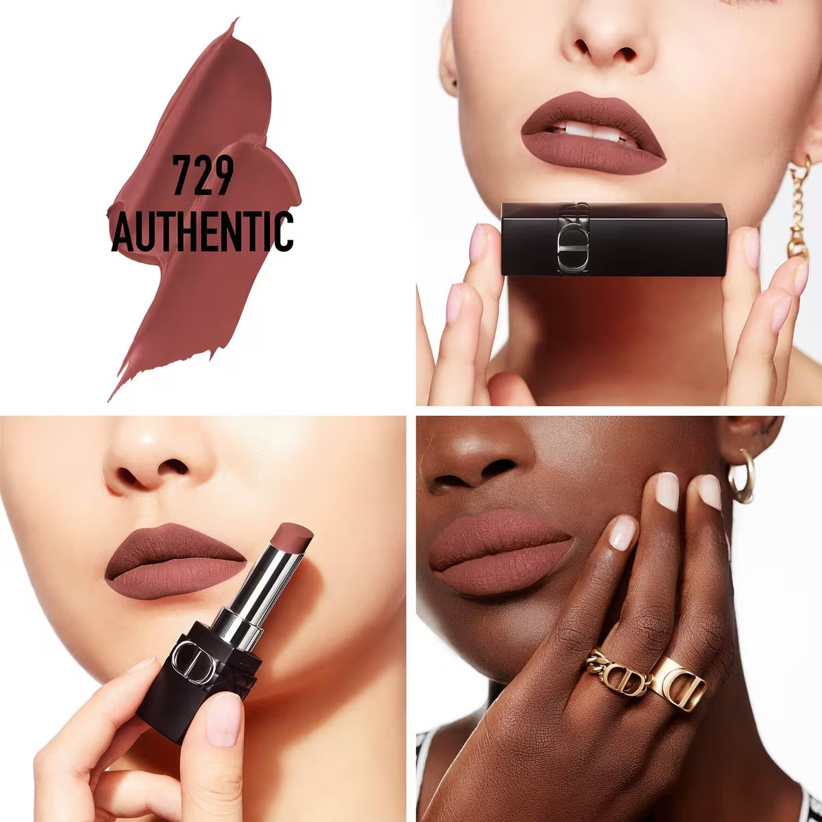 Rouge Dior Forever Transfer-Proof Lipstick- 729