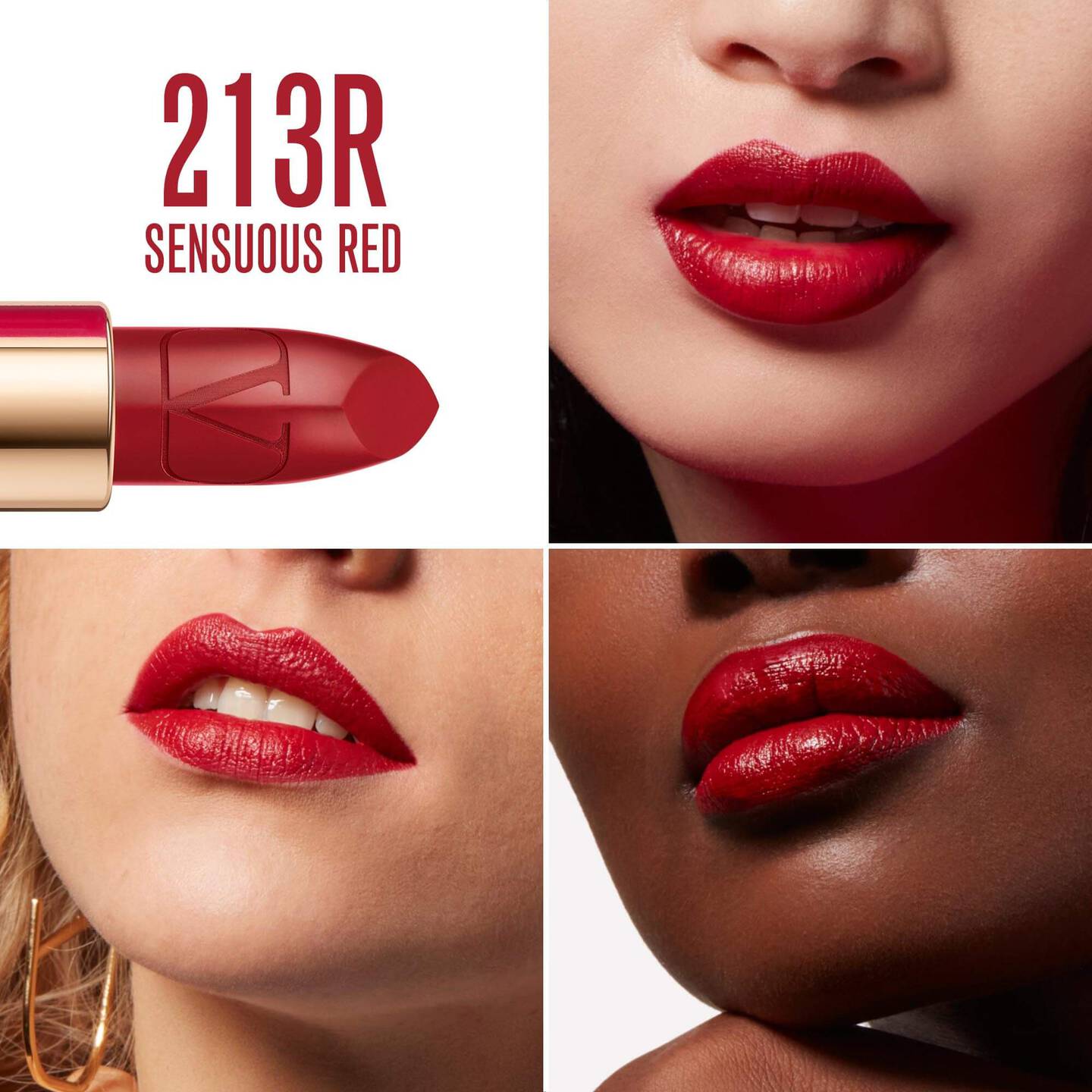 LABIAL VALENTINO RECARGABLE-213R Satin