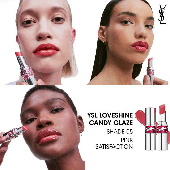 YSL Candy Glaze - 5 Pink Satisfaction