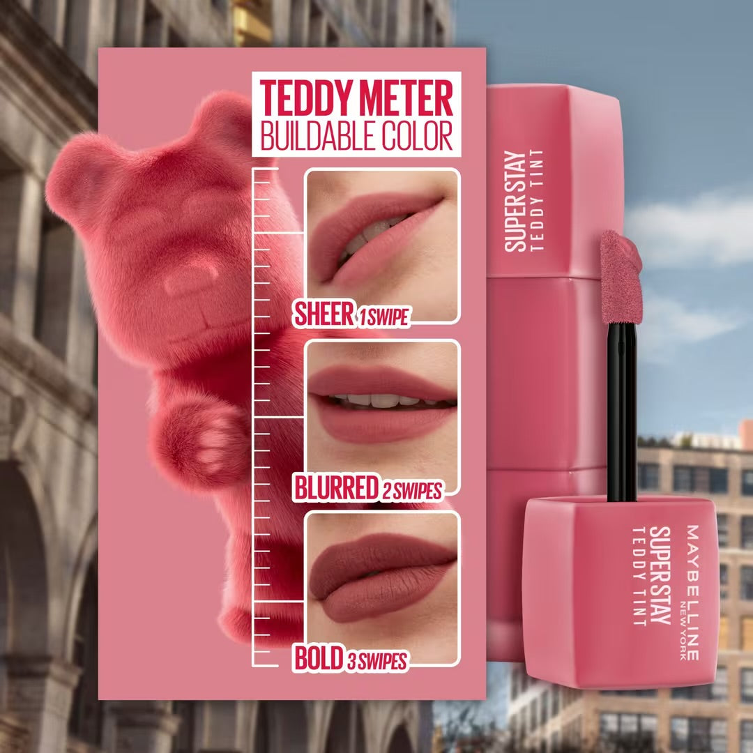 TEDDY TINT MAYBELLINE- 30 COQUETTISH