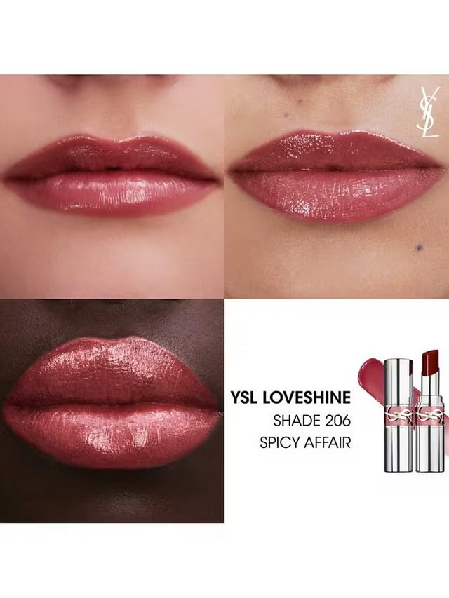 YSL LOVESHINE- 206 Spicy Affair