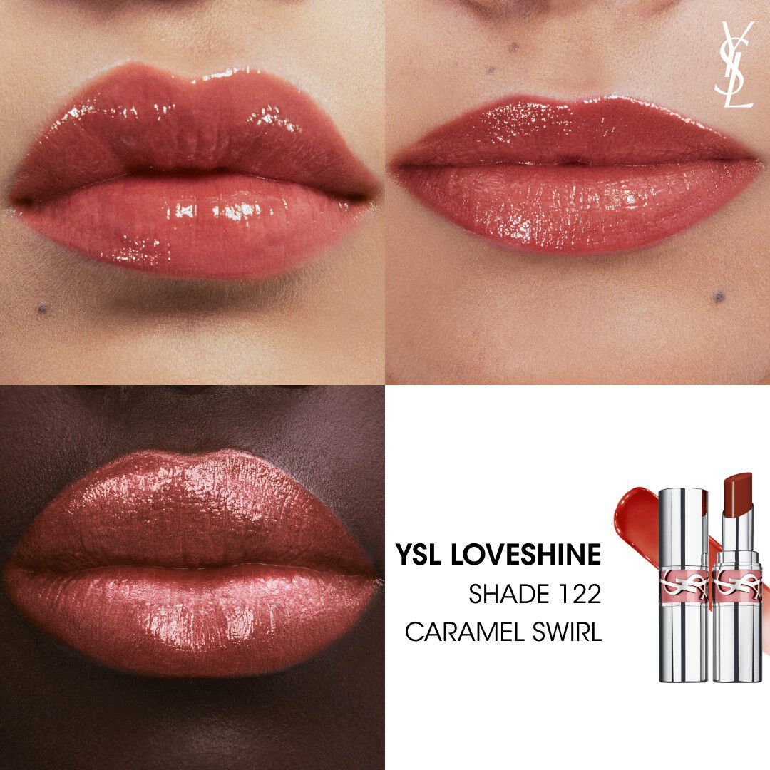YSL Loveshine- 122 Caramel Swirl