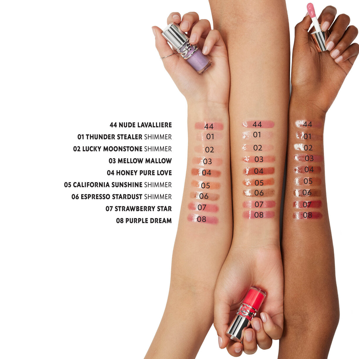 YSL LOVESHINE PLUMPING LIP OIL GLOSS-08