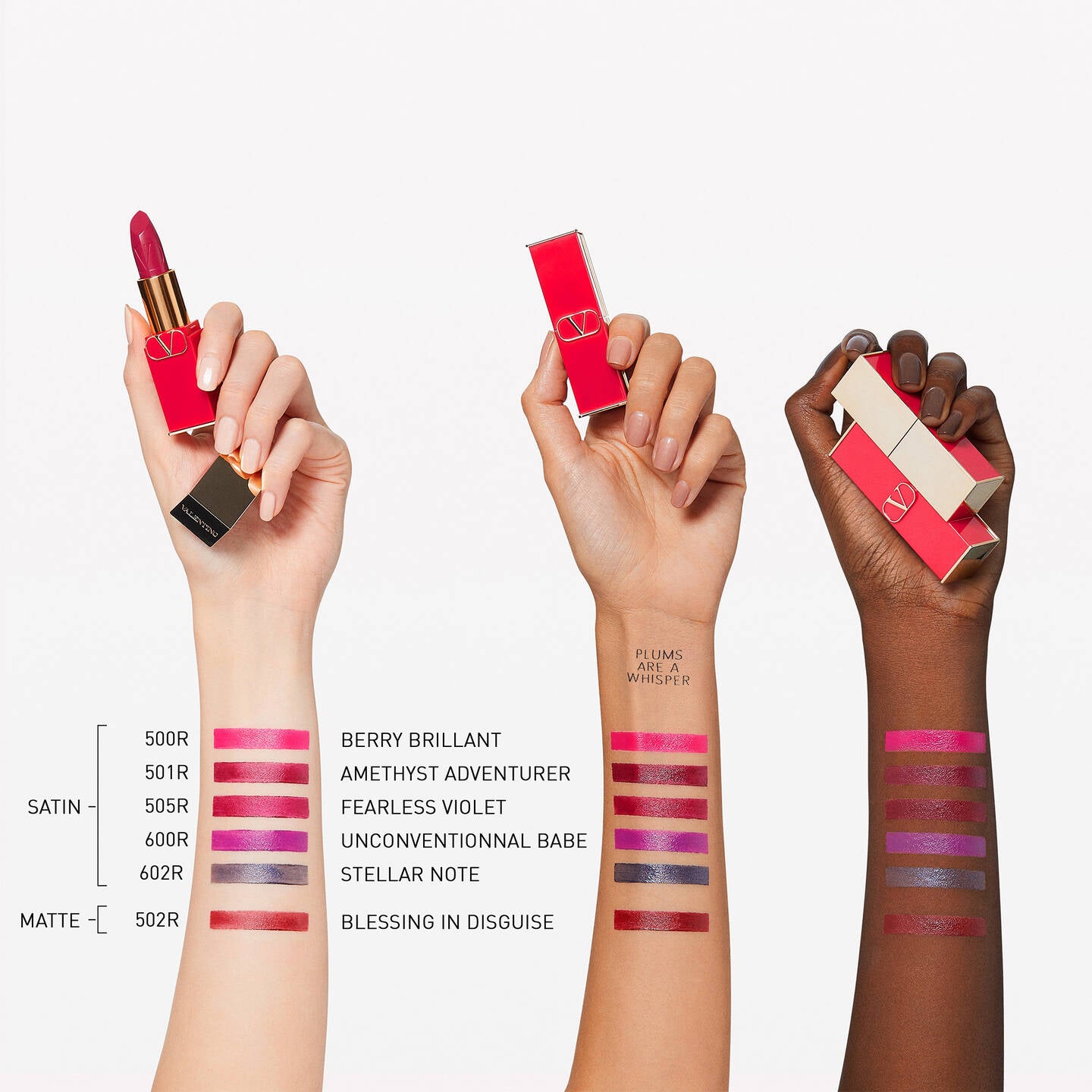 LABIAL VALENTINO RECARGABLE- 505R Satin