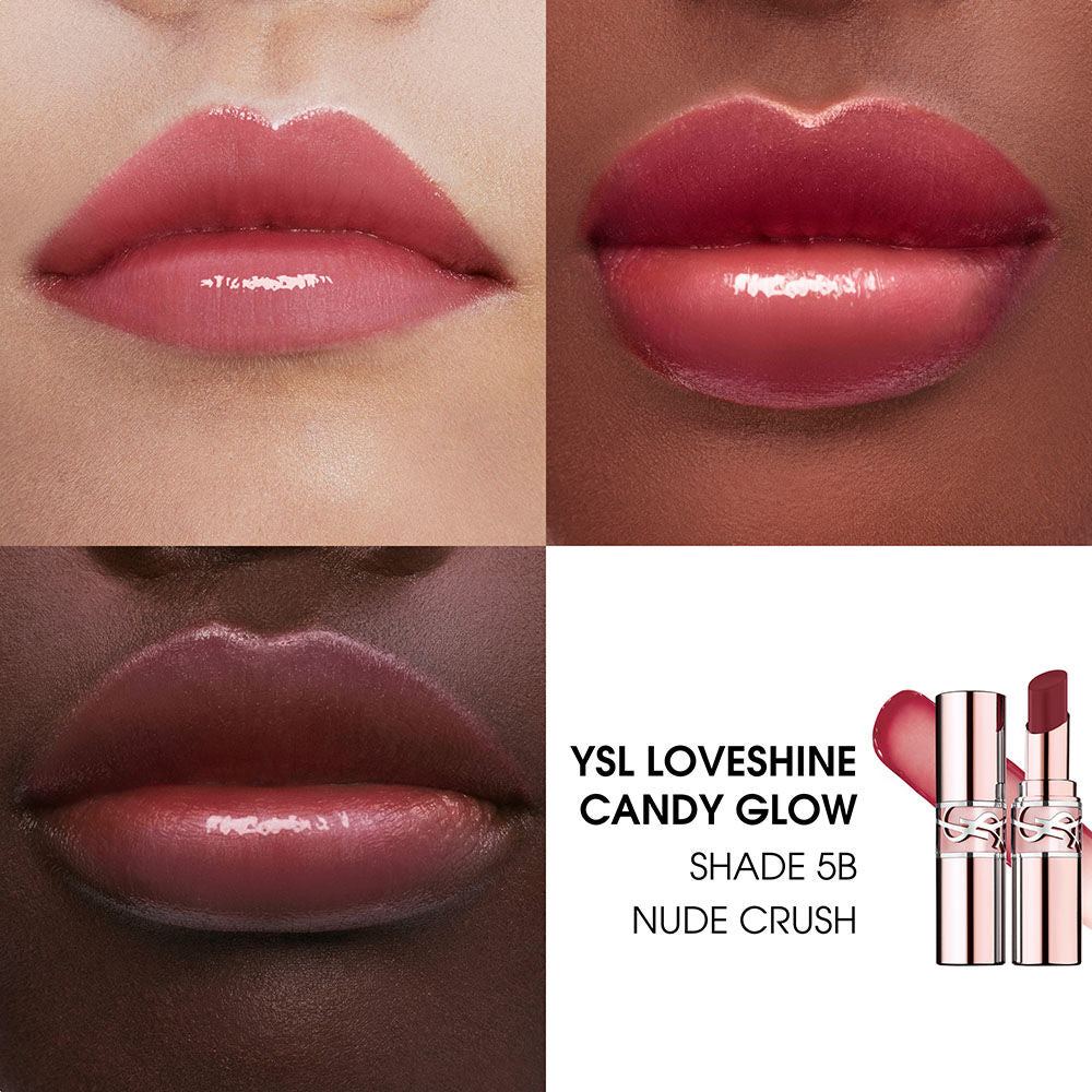 YSL Loveshine Candy Glow-5B Nude Crush